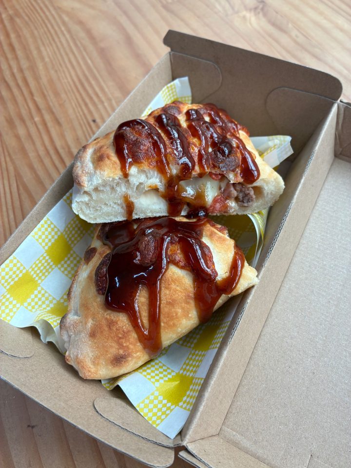 Calzone BBQ Meatlovers